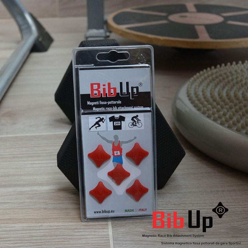 BIBUP Magnetic Race Number Attachment System (BLU Glitter) - Image 5